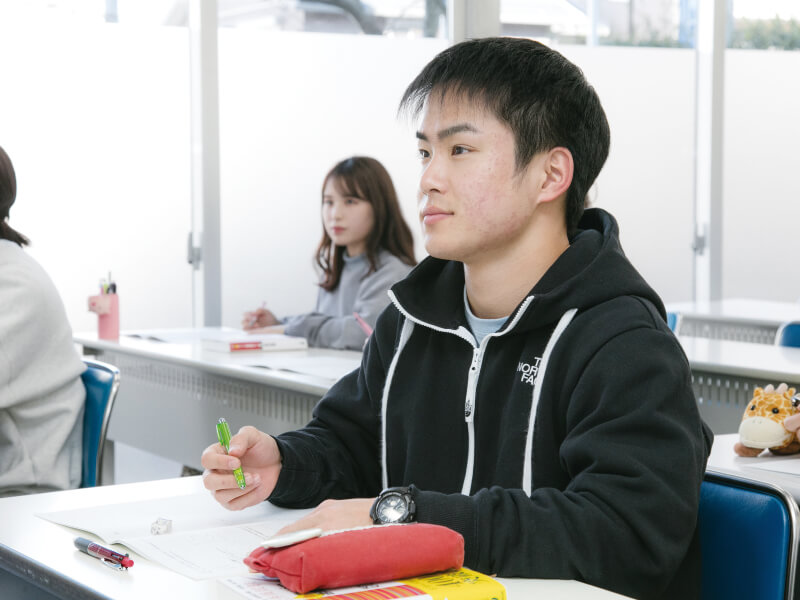 公務員科 男性生徒