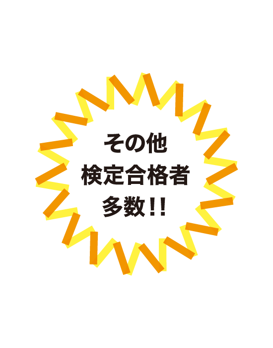 医療ビジネス科　検定合格者