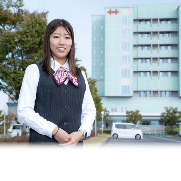 活躍する卒業生　医療ビジネス科
